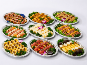 フィンガーフードプランAの料理を盛り合わせた商品画像